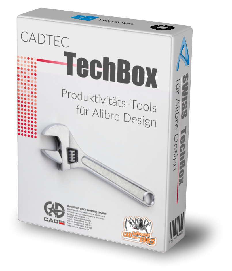 CADTEC Toolbox für Alibre Design Expert (EXP)