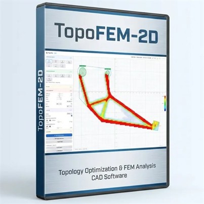 TopoFEM 2D Topologieoptimierung und Strukturoptimierung