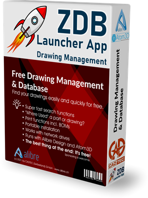 ZDBase Drawing Management DMS for Alibre Design and Atom3D ZDBase Drawing Management DMS for Alibre Design and Atom3D