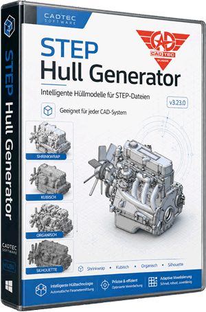 STEP Hüllengenerator als Platzhalter für grosse Baugruppen